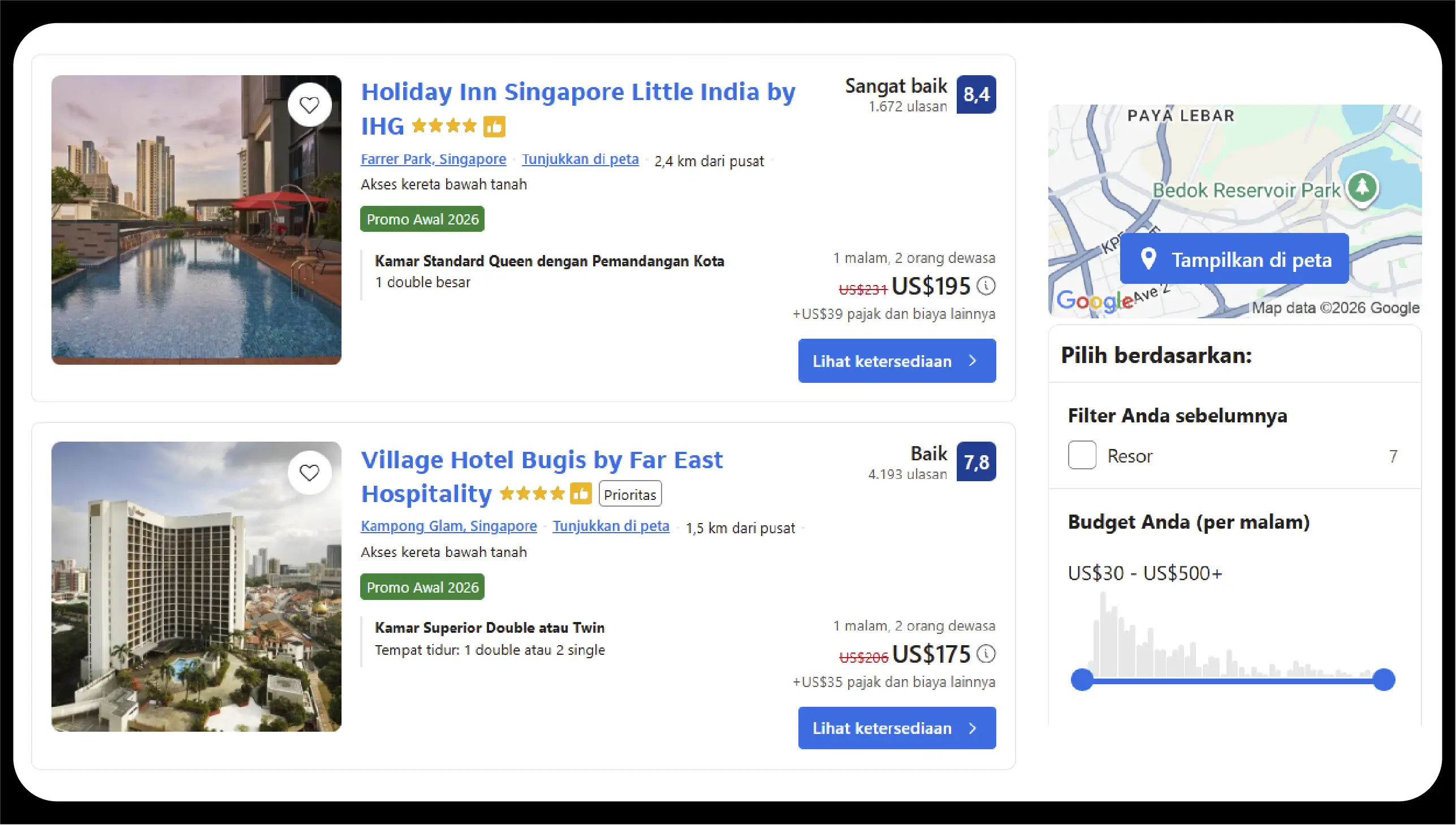 Overview of Southeast Asia Hotel Price Environment